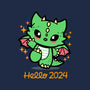 Hello 2024-None-Removable Cover-Throw Pillow-Boggs Nicolas
