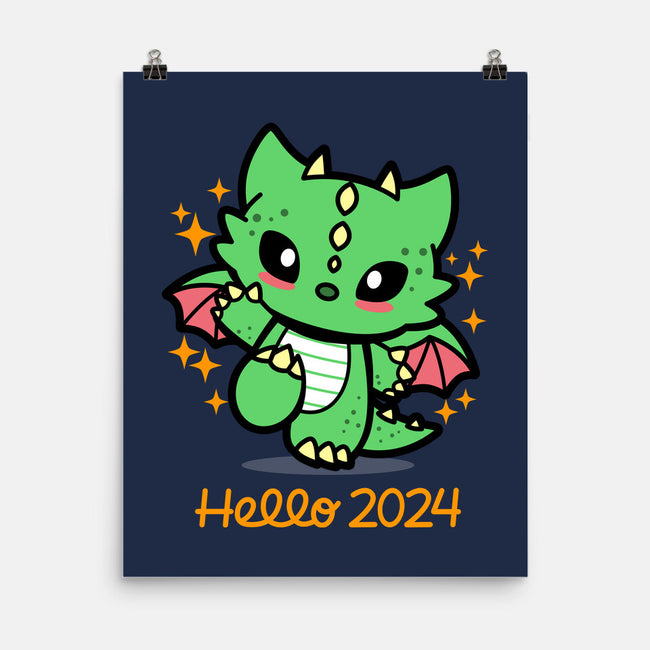 Hello 2024-None-Matte-Poster-Boggs Nicolas