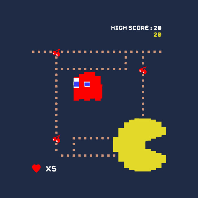 Pac-Man High Score-None-Matte-Poster-J. P. Roussel