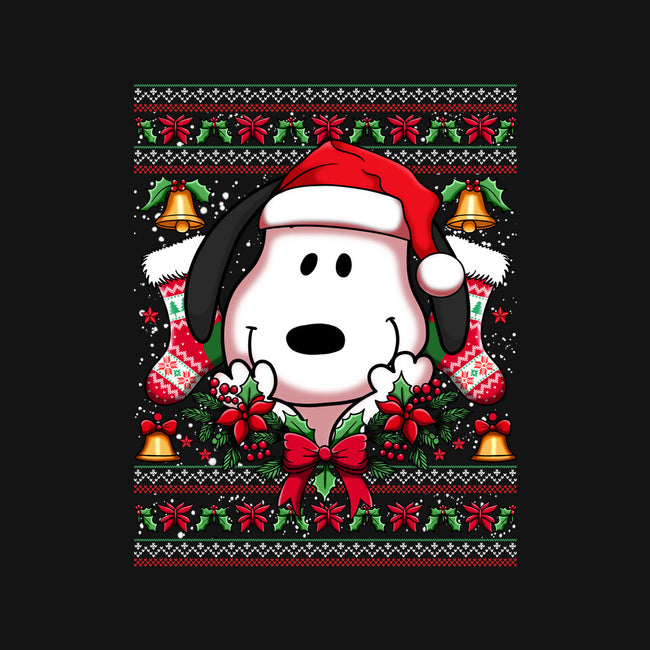 Snoopy Christmas Sweater-Unisex-Kitchen-Apron-JamesQJO