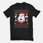 Snoopy Christmas Sweater-Mens-Basic-Tee-JamesQJO
