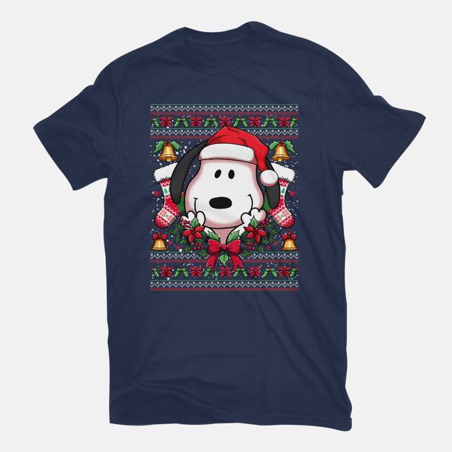 Snoopy Christmas Sweater-Mens-Premium-Tee-JamesQJO