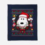 Snoopy Christmas Sweater-None-Fleece-Blanket-JamesQJO