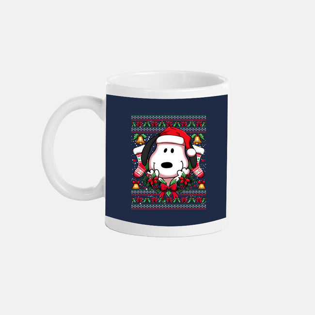Snoopy Christmas Sweater-None-Mug-Drinkware-JamesQJO
