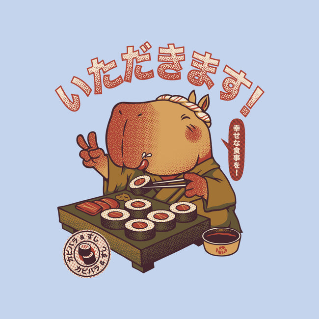 Sushi Chef Cute Capybara-None-Basic Tote-Bag-tobefonseca