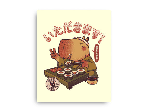 Sushi Chef Cute Capybara