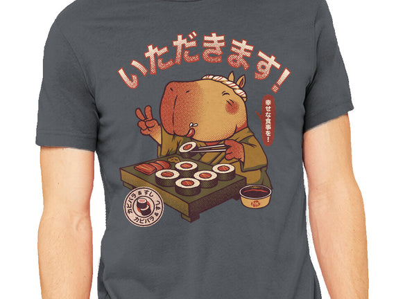 Sushi Chef Cute Capybara