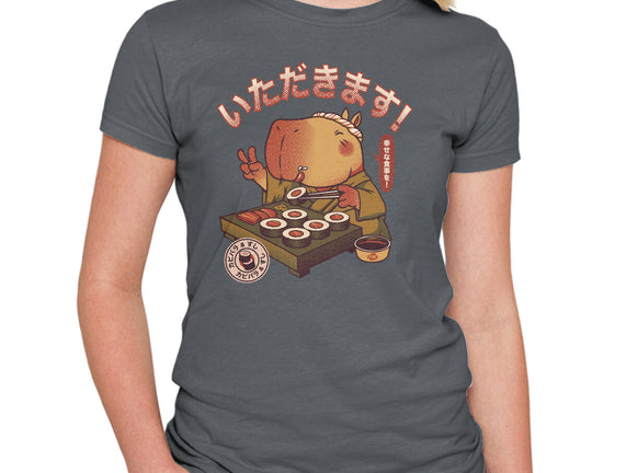 Sushi Chef Cute Capybara