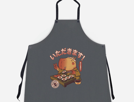 Sushi Chef Cute Capybara