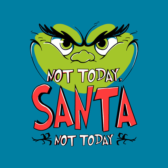 Not Today Santa-None-Polyester-Shower Curtain-estudiofitas