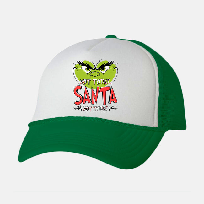 Not Today Santa-Unisex-Trucker-Hat-estudiofitas
