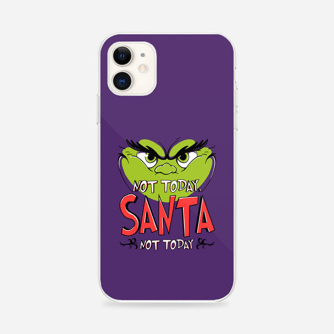 Not Today Santa-iPhone-Snap-Phone Case-estudiofitas