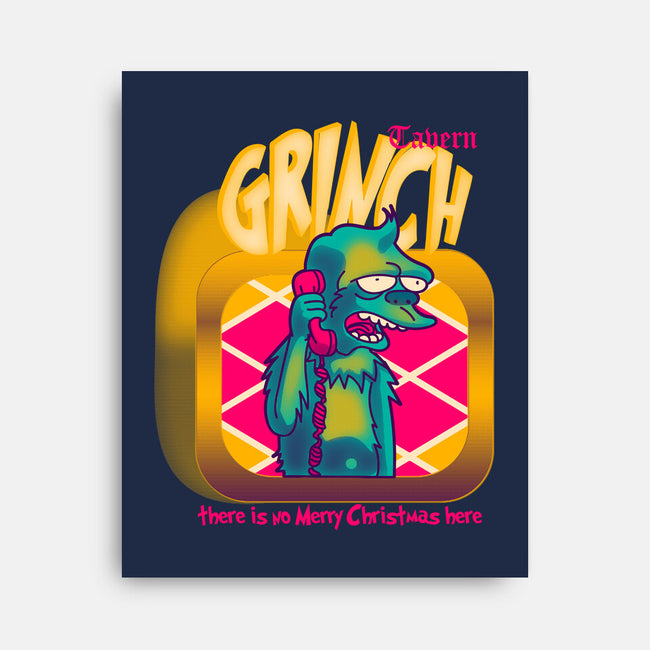 Grinch Tabern-None-Stretched-Canvas-Samuel
