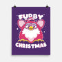 Furby Christmas-None-Matte-Poster-estudiofitas