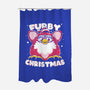 Furby Christmas-None-Polyester-Shower Curtain-estudiofitas