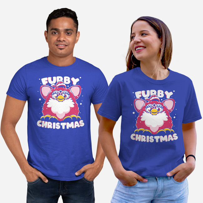 Furby Christmas-Unisex-Basic-Tee-estudiofitas