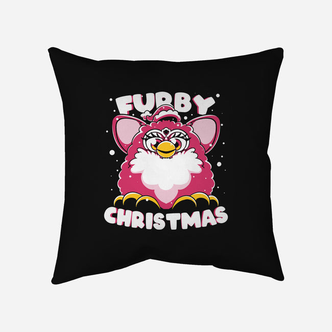 Furby Christmas-None-Removable Cover-Throw Pillow-estudiofitas