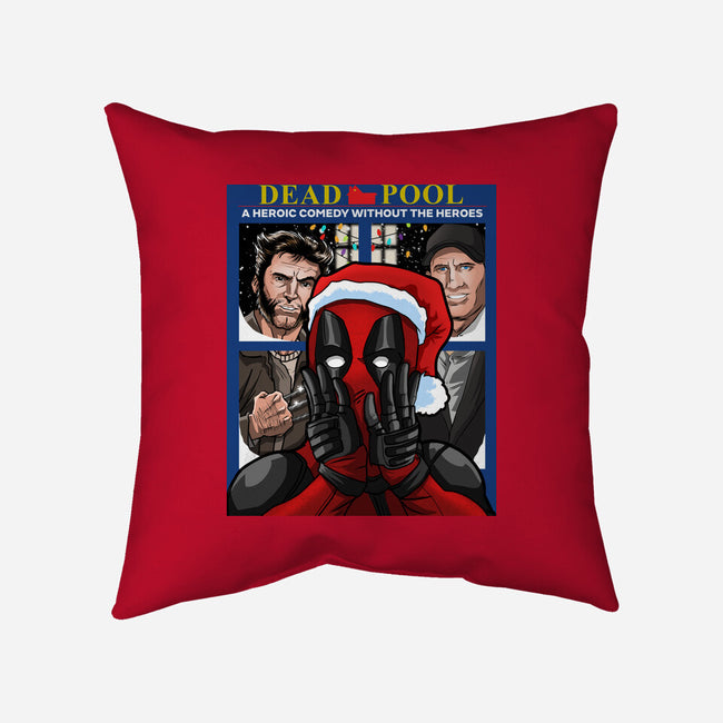 Mr Pool Alone-None-Removable Cover-Throw Pillow-Diego Oliver