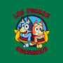 Los Perros Hermanos-Womens-Racerback-Tank-Raffiti
