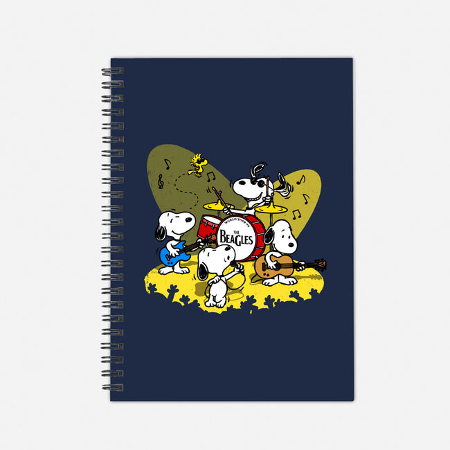 The Beagles-None-Dot Grid-Notebook-drbutler