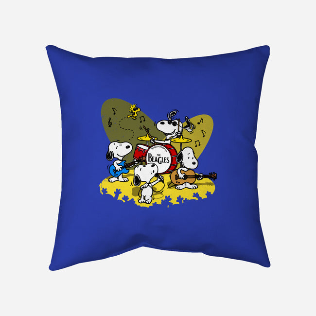 The Beagles-None-Removable Cover-Throw Pillow-drbutler