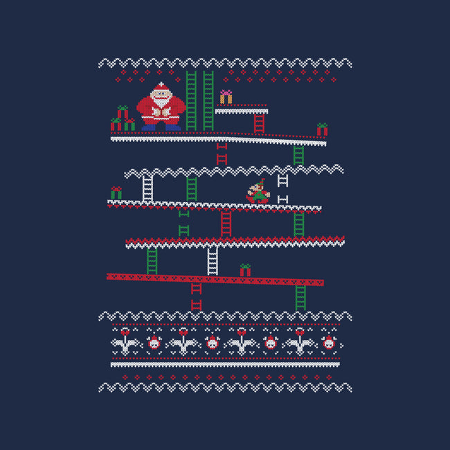 Arcade Climber Christmas-None-Polyester-Shower Curtain-WhosTonyRamos