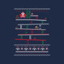 Arcade Climber Christmas-Unisex-Kitchen-Apron-WhosTonyRamos