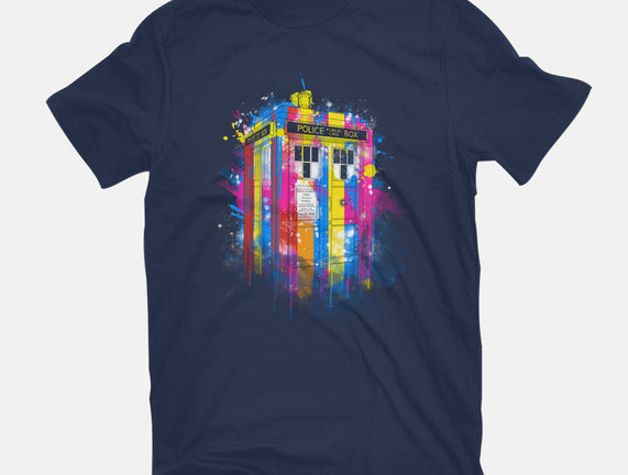 Rainbow Tardis