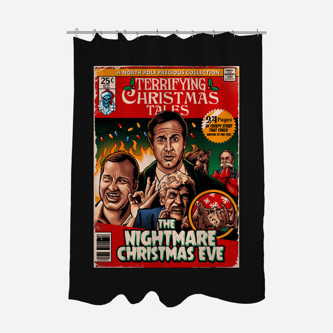 Nightmare Christmas Eve-None-Polyester-Shower Curtain-daobiwan