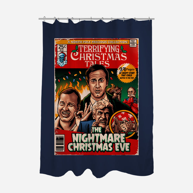 Nightmare Christmas Eve-None-Polyester-Shower Curtain-daobiwan