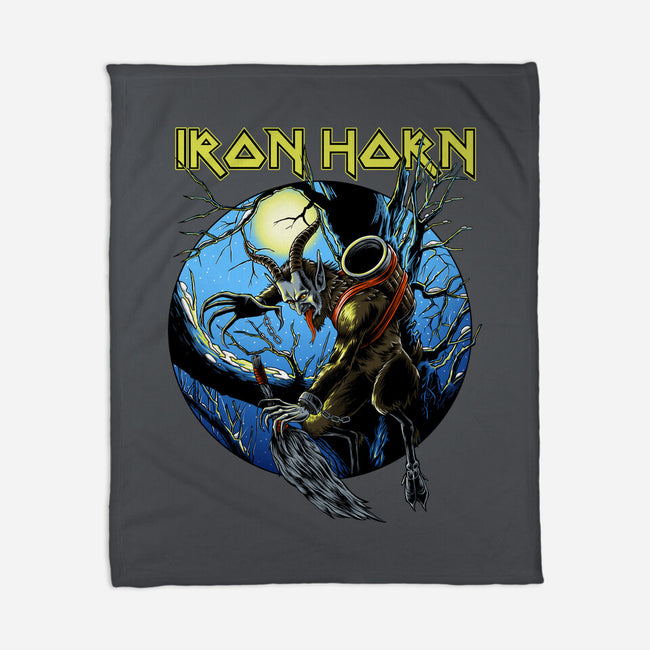 Iron Horn-None-Fleece-Blanket-joerawks