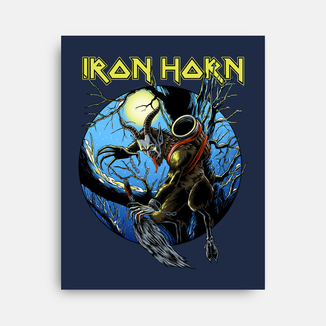 Iron Horn-None-Stretched-Canvas-joerawks