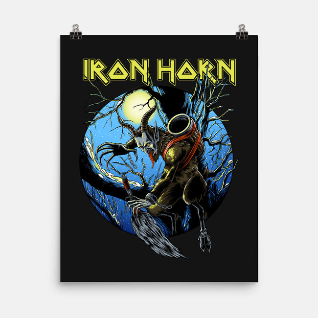 Iron Horn-None-Matte-Poster-joerawks