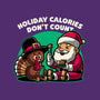 Holiday Food Calories-None-Polyester-Shower Curtain-Studio Mootant