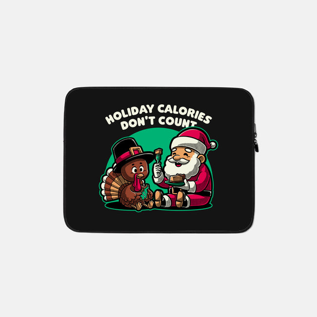 Holiday Food Calories-None-Zippered-Laptop Sleeve-Studio Mootant