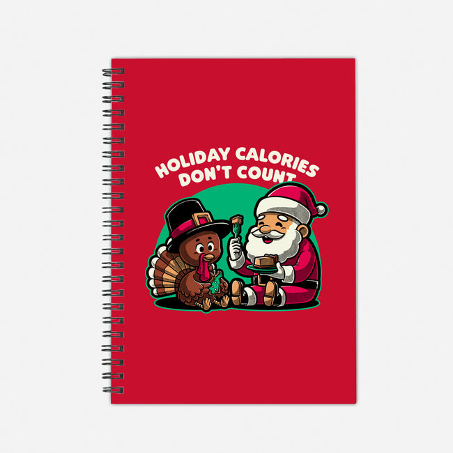 Holiday Food Calories-None-Dot Grid-Notebook-Studio Mootant