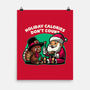 Holiday Food Calories-None-Matte-Poster-Studio Mootant