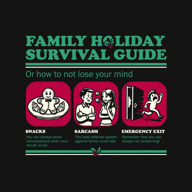 Family Holiday Survival Guide-Baby-Basic-Tee-Studio Mootant