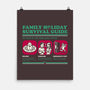 Family Holiday Survival Guide-None-Matte-Poster-Studio Mootant