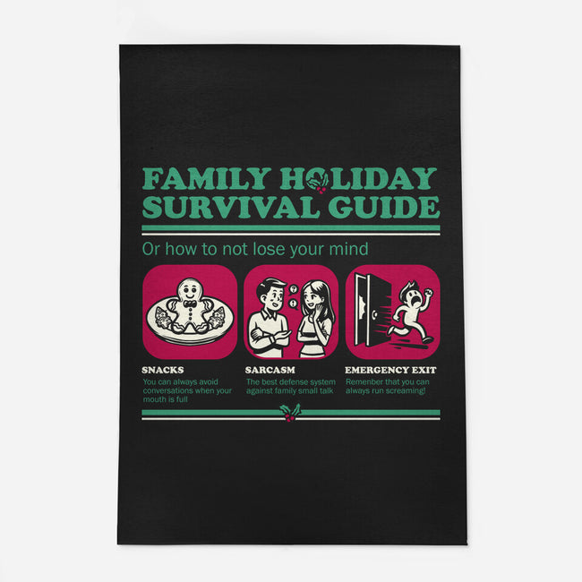 Family Holiday Survival Guide-None-Outdoor-Rug-Studio Mootant