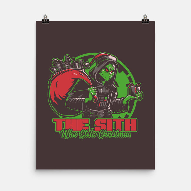 Evil Star Stealing Christmas-None-Matte-Poster-Studio Mootant