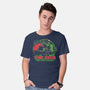 Evil Star Stealing Christmas-Mens-Basic-Tee-Studio Mootant