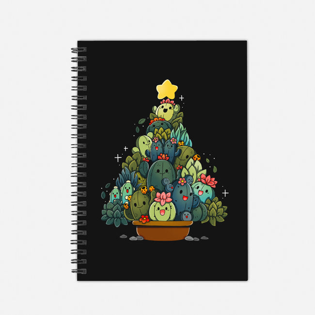 Succulents Xmas Tree-None-Dot Grid-Notebook-Vallina84