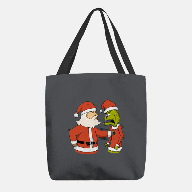 Christmas Battle-None-Basic Tote-Bag-pigboom