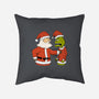 Christmas Battle-None-Removable Cover-Throw Pillow-pigboom