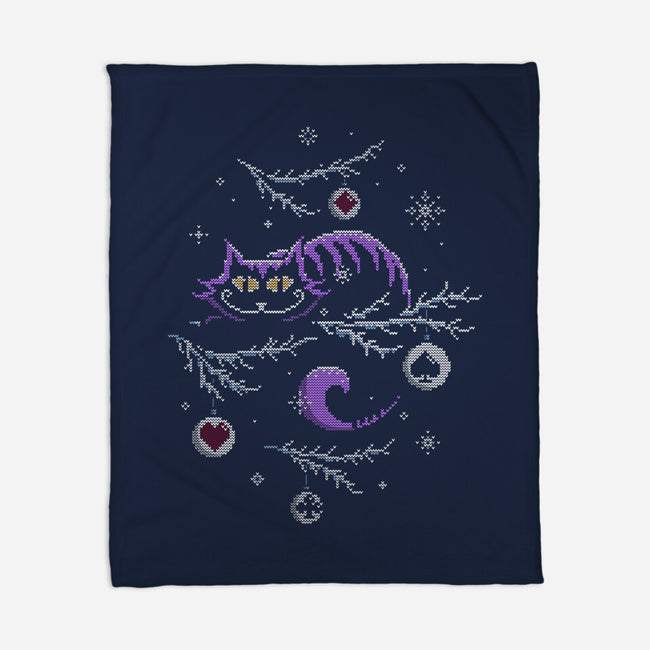 Winter Wonder Cat Sweater-None-Fleece-Blanket-katiestack.art