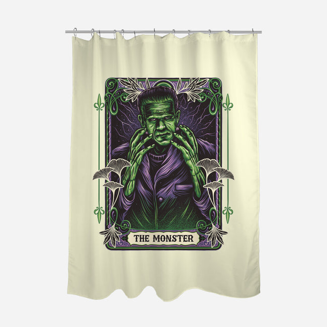 The Monster-None-Polyester-Shower Curtain-momma_gorilla