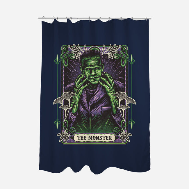 The Monster-None-Polyester-Shower Curtain-momma_gorilla