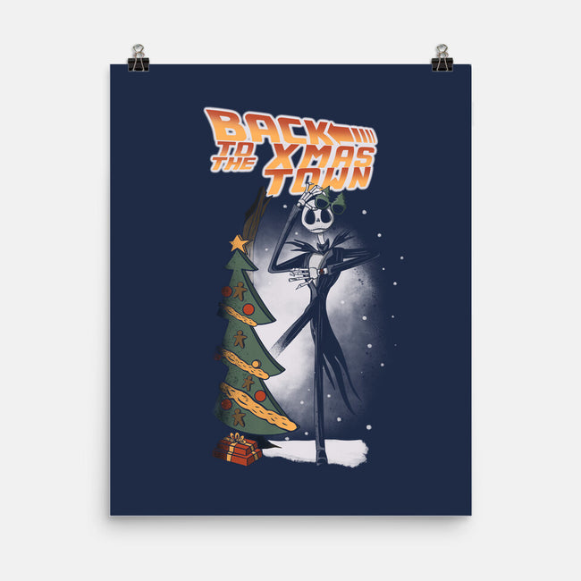 Back To The Xmas Town-None-Matte-Poster-Claudia