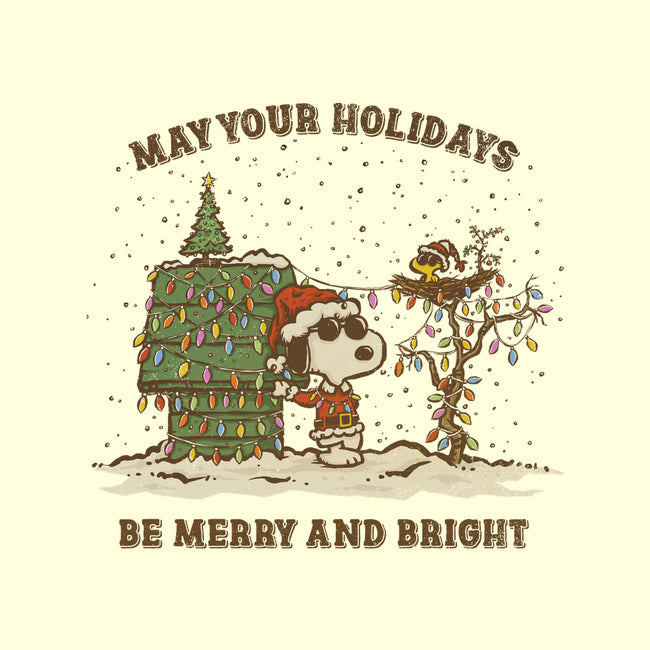 Merry And Bright-None-Stretched-Canvas-kg07